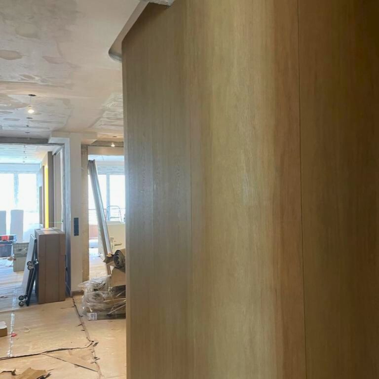 Decoracion luz indirecta pladur en curva